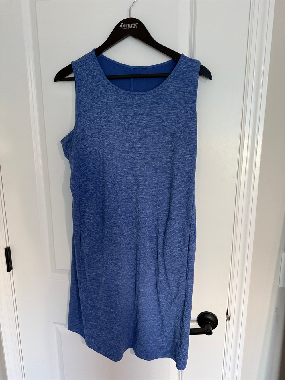 Sleeveless Blue Tank Dress